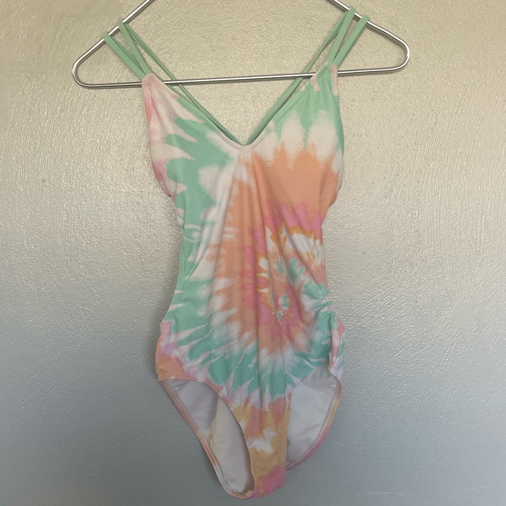 Xhilaration Tie-Dye One-Piece Swimsuit – (Size S)